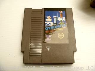 Nintendo NES ROB the Robot with 2 Discs Gyro Spinner & Gyromite Software