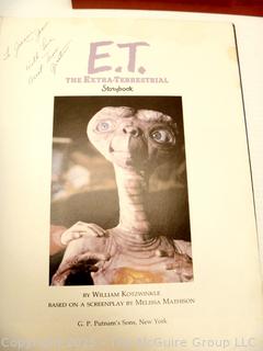 Two (2) Books, Including Return of the Jedi and E.T. 