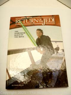 Two (2) Books, Including Return of the Jedi and E.T. 