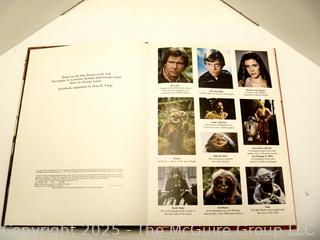 Two (2) Books, Including Return of the Jedi and E.T. 