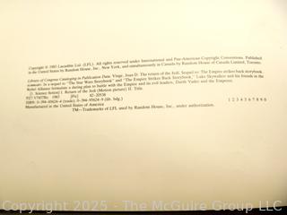 Two (2) Books, Including Return of the Jedi and E.T. 