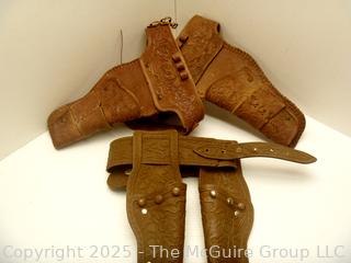 Two (2) Toy Gun Holsters