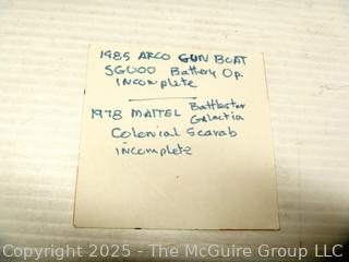 Vintage toys: Sci-Fi movie vehicles