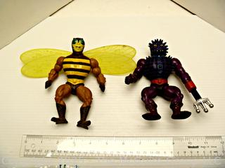 MOTU figures BUZZ-OFF & SPIKOR