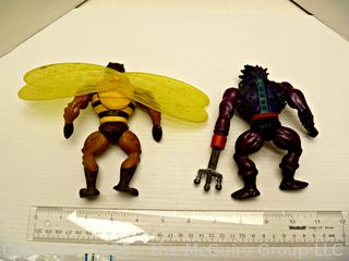 MOTU figures BUZZ-OFF & SPIKOR