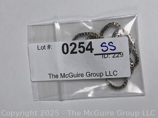 Sterling Silver Jerusalem Crusaders Cross Pendant Necklace on Chain