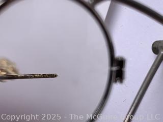 14KT Yellow Gold Rope Chain Earrings  