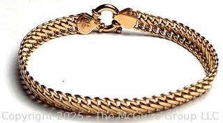 EternaGold 14kt Gold Link Bracelet