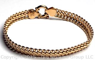EternaGold 14kt Gold Link Bracelet
