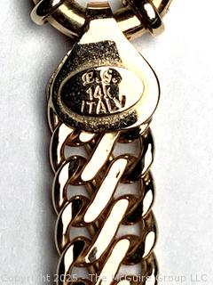 EternaGold 14kt Gold Link Bracelet