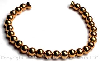 EternaGold 14kt Gold Bead Bracelet