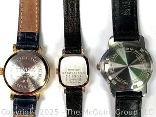 Three (3) Wrist Watches Untested