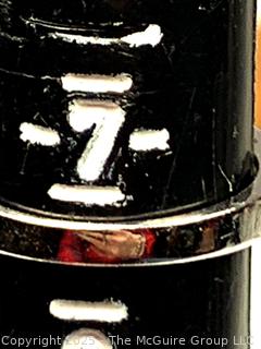 Sterling Silver Cubic Zirconia Baguette & Round Center Ring