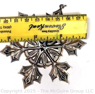 Gorham Sterling Silver Snowflake Ornament 2007 
