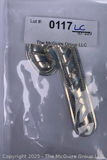 Wallace Sterling Silver Candy Cane Ornament 2010