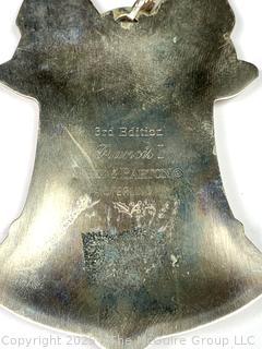 Reed & Barton Francis I Sterling Silver Bell Christmas Ornament,