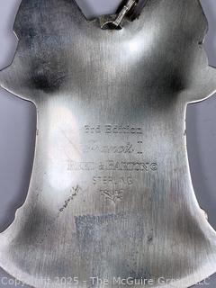 Reed & Barton Francis I Sterling Silver Bell Christmas Ornament,