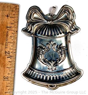 Reed & Barton Francis I Sterling Silver Bell Christmas Ornament,