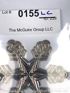 Gorham Sterling Silver Snowflake Ornament 1995