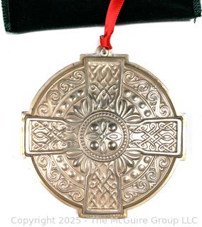 Towle Sterling Silver Celtic Ornament in Box, 2002