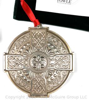 Towle Sterling Silver Celtic Ornament in Box, 2002