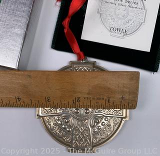 Towle Sterling Silver Celtic Ornament in Box, 2002