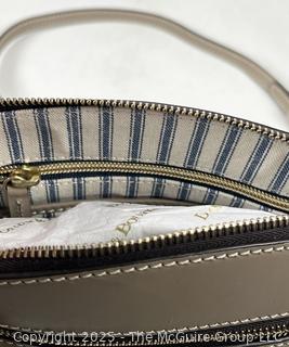 Dooney & Bourke Beacon Half Dome Crossbody Leather Handbag, New with Tags