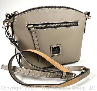 Dooney & Bourke Beacon Half Dome Crossbody Leather Handbag, New with Tags