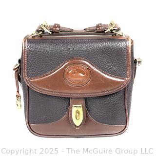 Dooney & Bourke Leather Pebble Square Carrier Shoulder Handbag, New Without Tags