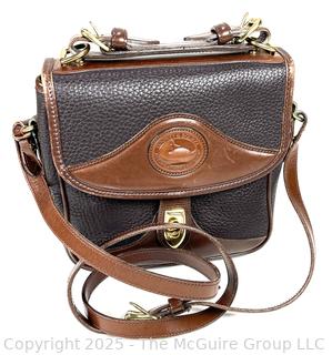 Dooney & Bourke Leather Pebble Square Carrier Shoulder Handbag, New Without Tags