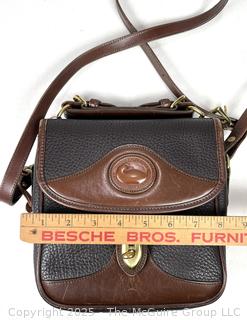 Dooney & Bourke Leather Pebble Square Carrier Shoulder Handbag, New Without Tags