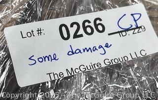 Etienne Aigner Vintage Wicker Fishing Creel-Basket Handbag