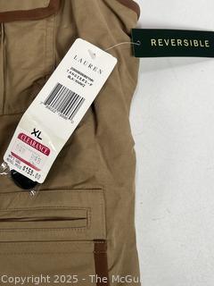 Ralph Lauren Reversible Tangiers Hunting Vest, New with Tags, XL