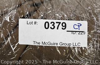 Ralph Lauren Faux Suede Shearling Draped Vest, PL, New with Tags