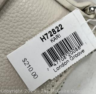 Brighton Straw & Leather Kari Messenger Crossbody Handbag New with Tags