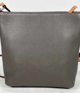 Dooney & Bourke Pebble Grain Leather Tassel Crossbody Handbag, New without Tags