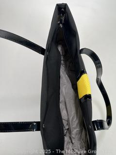 Ralph Lauren Black & Yellow Bainbridge Tote Handbag, New with Tags