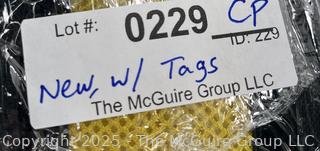 Ralph Lauren Black & Yellow Bainbridge Tote Handbag, New with Tags