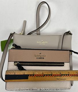 Two (2) Kate Spade Handbags Including Cedar Street Tenley Crossbody and Wristlet, New with Tags