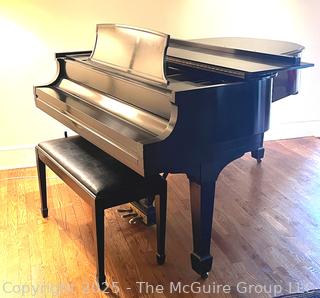 Steinway & Sons Grand Piano 1958 Model L, Ebony Serial #359333