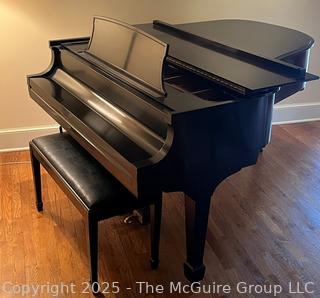 Steinway & Sons Grand Piano 1958 Model L, Ebony Serial #359333