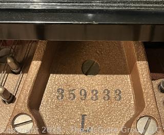 Steinway & Sons Grand Piano 1958 Model L, Ebony Serial #359333