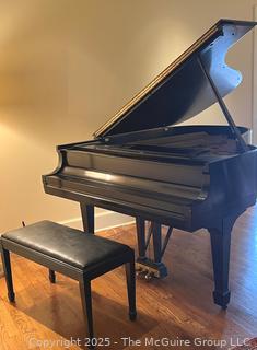Steinway & Sons Grand Piano 1958 Model L, Ebony Serial #359333