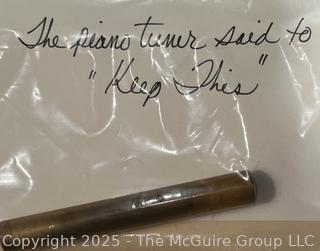 Steinway & Sons Grand Piano 1958 Model L, Ebony Serial #359333