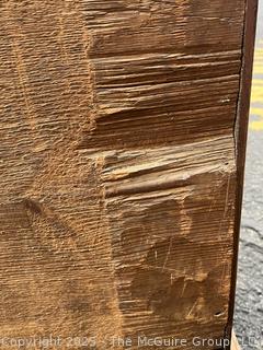 Four (4) Drawer American Chippendale Walnut Chest of Drawers. 41"H x 30"W x 20"D