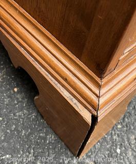 Four (4) Drawer American Chippendale Walnut Chest of Drawers. 41"H x 30"W x 20"D
