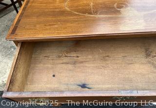 Four (4) Drawer American Chippendale Walnut Chest of Drawers. 41"H x 30"W x 20"D