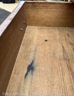 Four (4) Drawer American Chippendale Walnut Chest of Drawers. 41"H x 30"W x 20"D