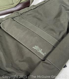 Three (3) Backpacks Including LL Bean, Hershel & Eastport, New with Tags