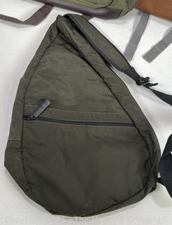 Three (3) Backpacks Including LL Bean, Hershel & Eastport, New with Tags